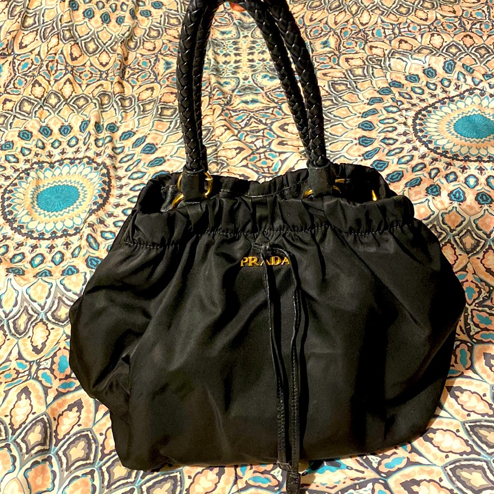 ❌❌❌ S O L D ❌❌❌ Authentic Prada Handbag in Black Nylon